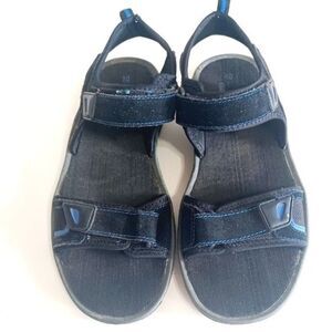 Ozark Trail men's  black suede outdoor trek sandals size10